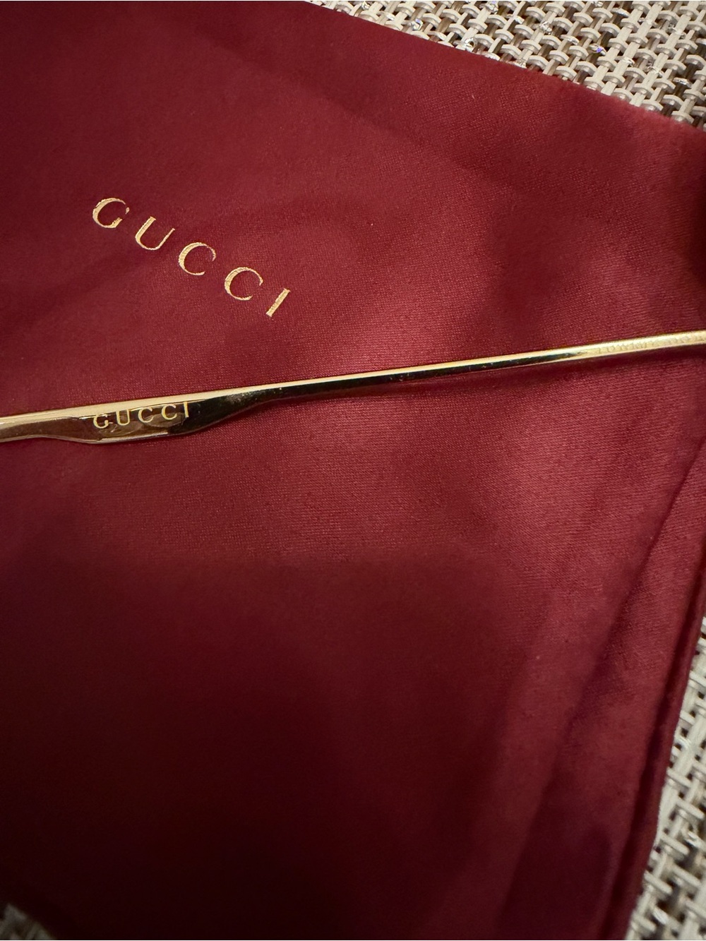 Vintage Gucci prescription glasses with case and travel bag - Picture 5 of 8